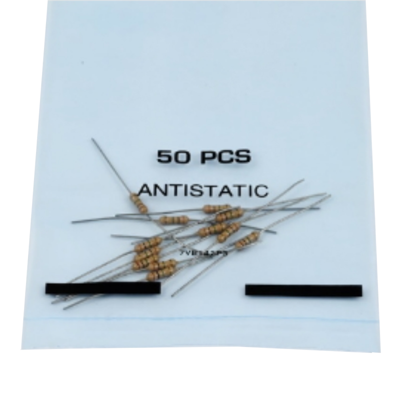 Anti-static electronic component packaging protective PE flat bag